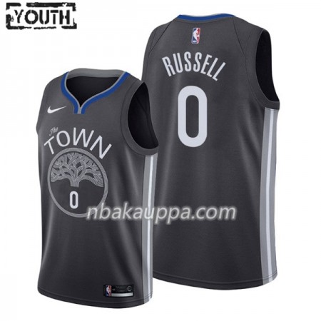 Golden State Warriors Russell 0 Nike 2019-2020 City Edition Pelipaidat Swingman - Lasten